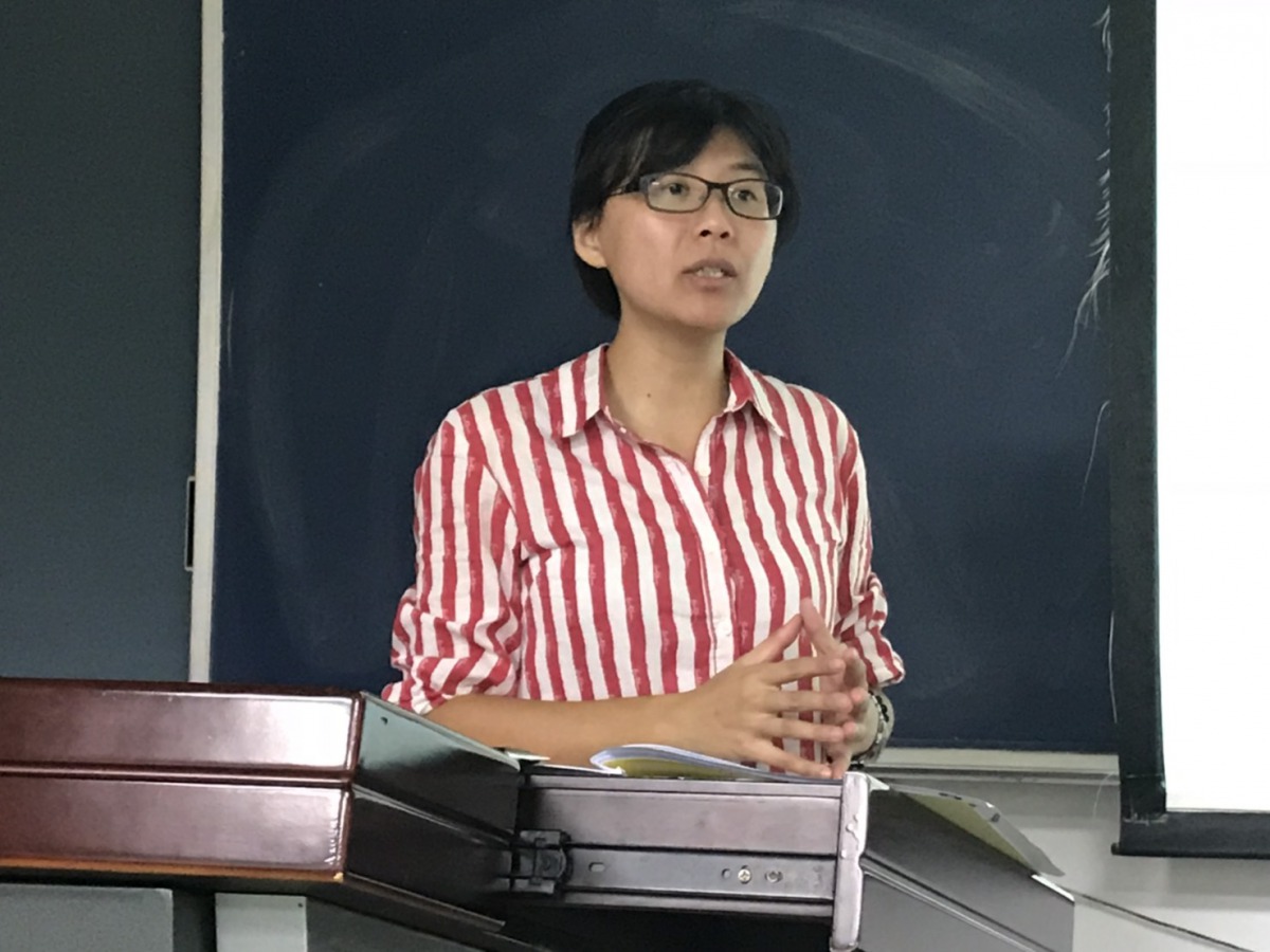 山孟嫻提供生物科和公民科可以如何建立教案。 姚崇仁/攝