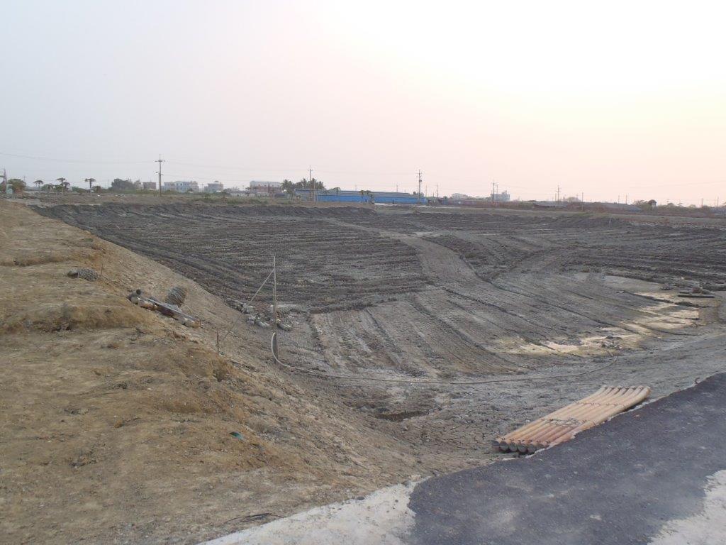 收成後進行整池工作可以減少水質問題以及疾病發生。台南市動保處/提供