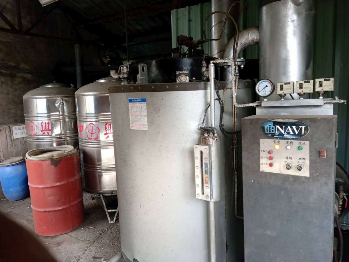 廚餘養豬戶應備有加熱蒸煮設備來消滅非洲豬瘟病毒。 新竹市政府/提供