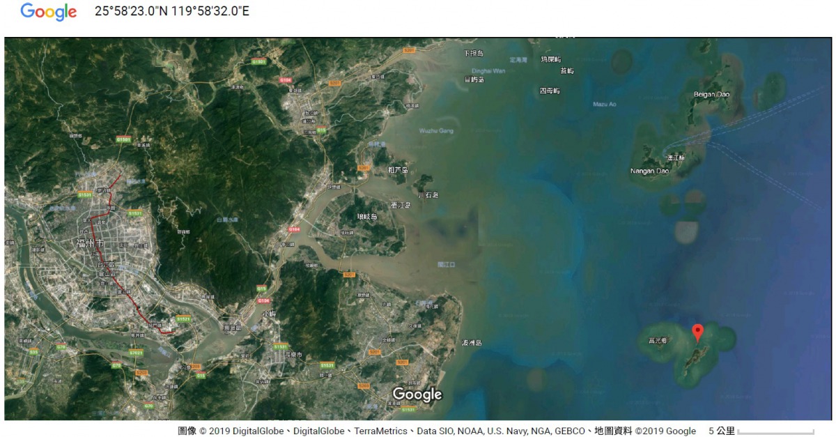 非洲豬瘟中央災害應變中心依豬屍發現地研判為中國大陸漂來的病死豬。防檢局/提供
