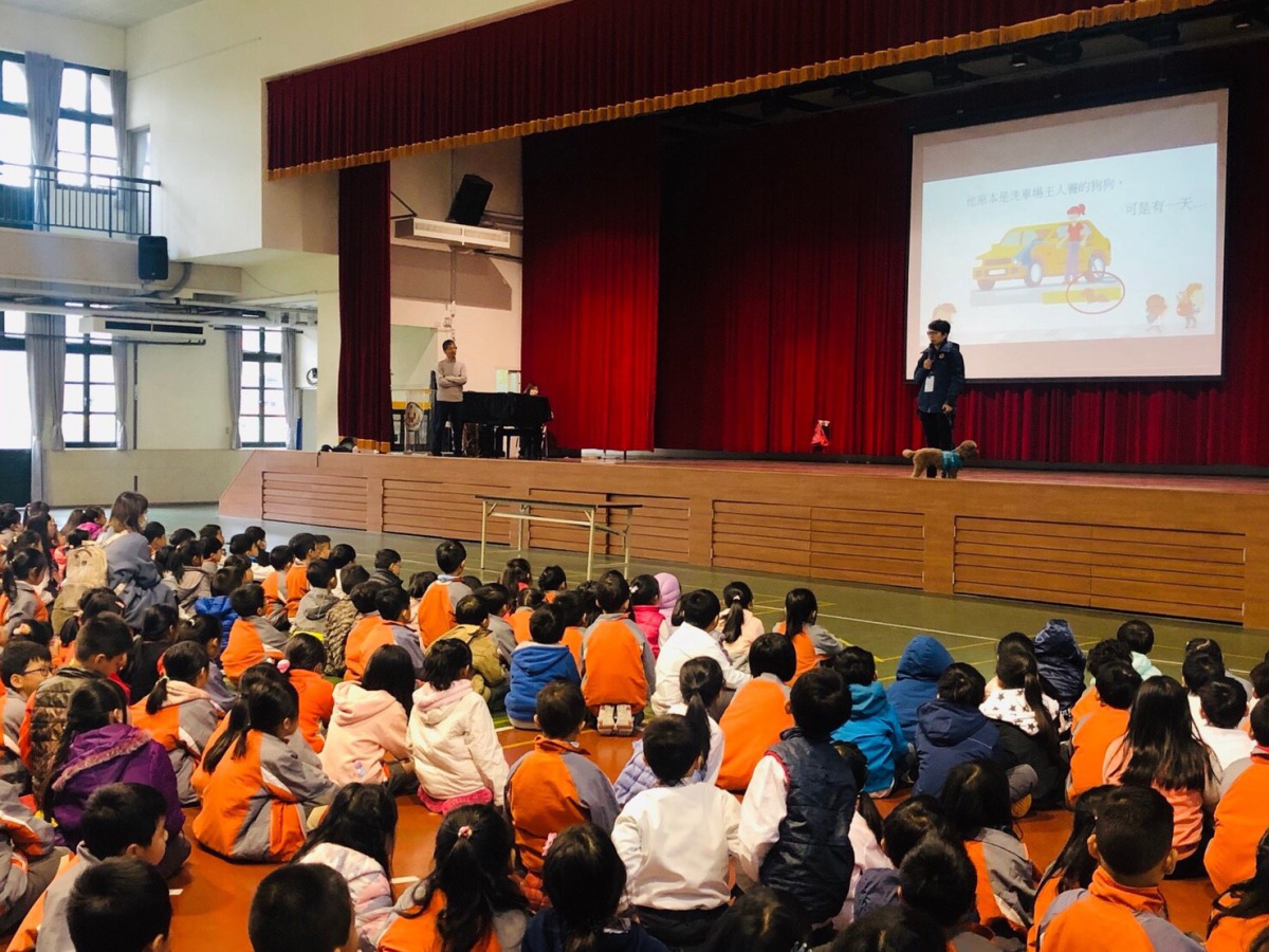 台中市動保處辦理100場的「動物保護暨狂犬病防疫校園巡迴教育宣導」報名情況相當熱烈。 台中市動保處/提供