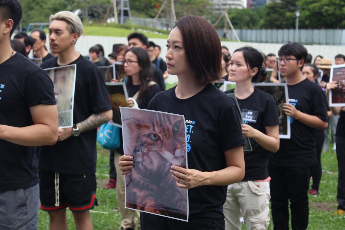 藝人潘慧如也親自到場支持。 姚崇仁/攝