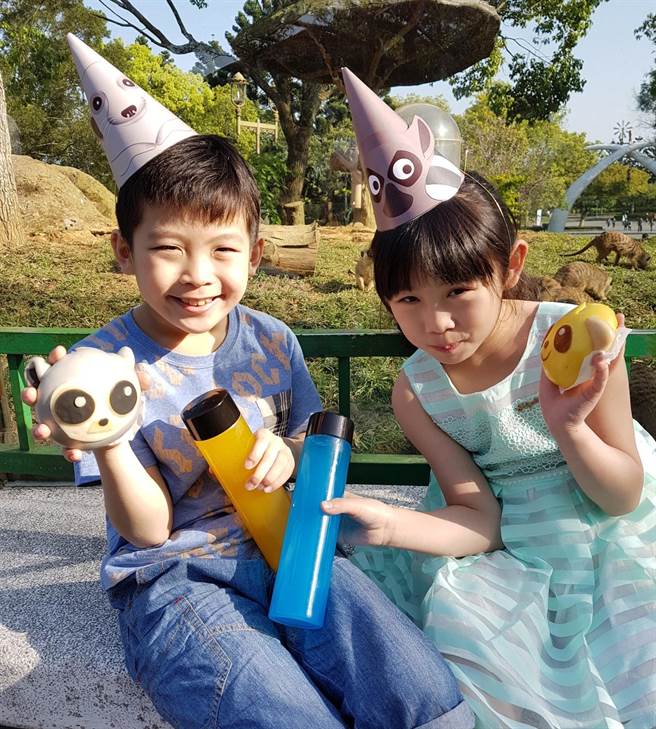 園方在活動期間內推出的動物造型包子。 六福村/提供
