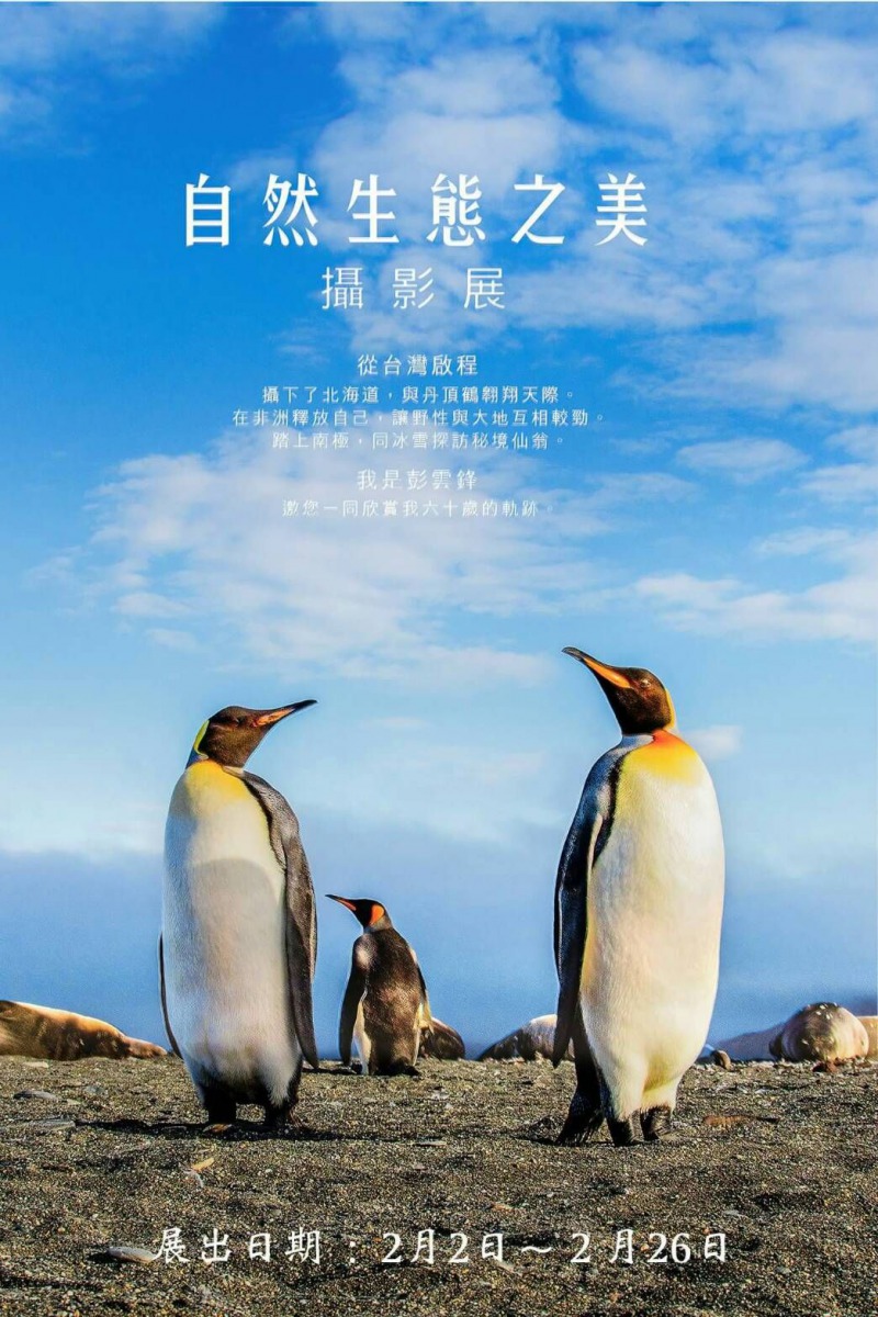 「生態之美攝影展」將持續展出至2月底。 黃蜀婷/提供