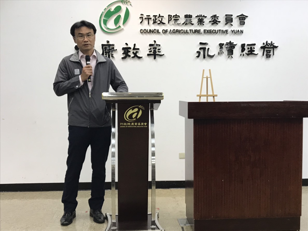 農委會代理主委陳吉仲希望兩岸之間能夠合作防疫非洲豬瘟。 姚崇仁/攝