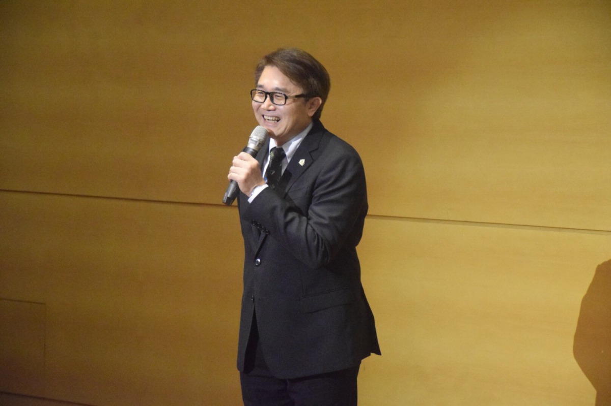 亞洲動物福利協會理事長陳道杰希望這些年輕的講者能夠讓獸醫產業更茁壯。 姚崇仁/攝