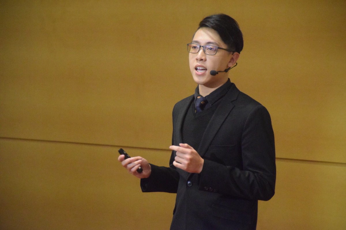 來自香港的劉智邦認為動物的醫療環境是人寵間幸福的關鍵。 姚崇仁/攝