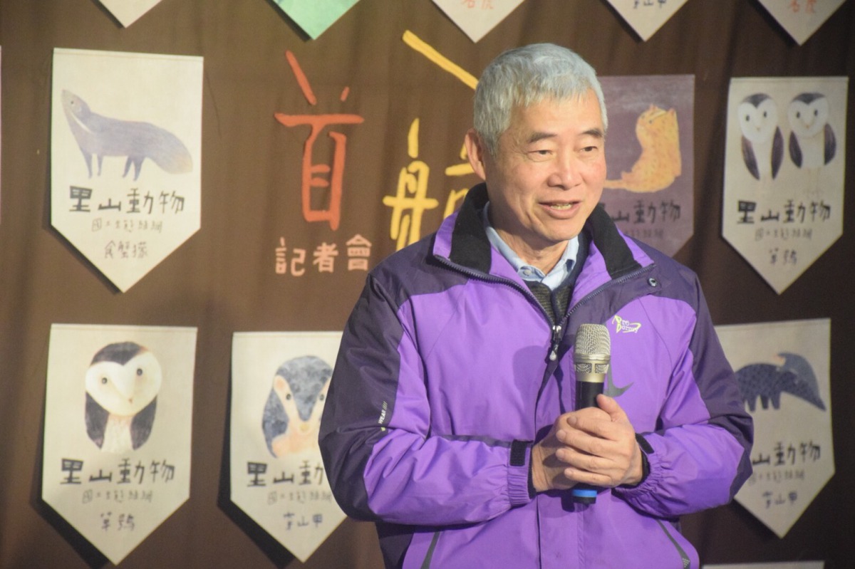 交通部部長賀陳旦表示「國道綠廊道」可以減少動物遭路殺的機率。 姚崇仁/攝